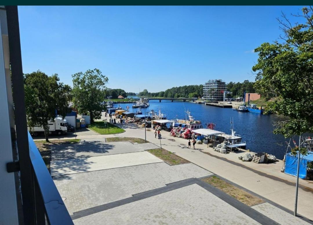 Apartament Z Widokiem Na Morze I Port Mrzeżyno Dış mekan fotoğraf